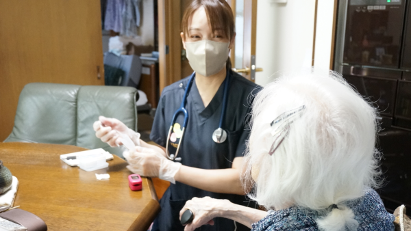 訪問看護リハビリステーションの理学療法士