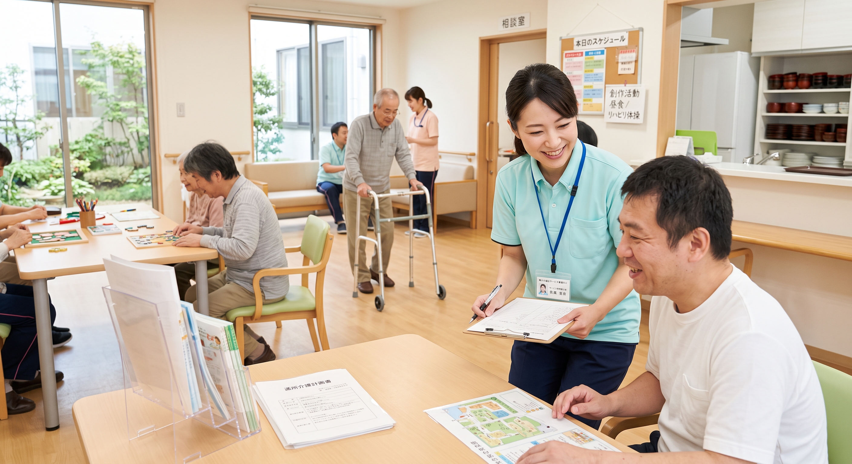 障がいをお持ちの方が豊かに日々を過ごすためのお手伝いをします